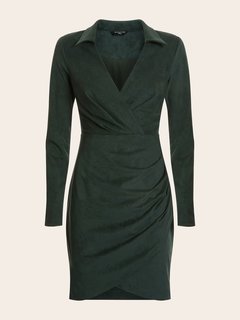 Luxusní Hudson šaty, Zelená barva, 38, 44