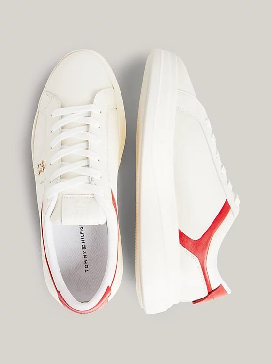 Luxusní Pointy Court tenisky, Bílá barva, 36, 37, 38, 39, 40, 41