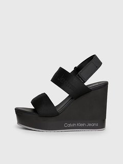 Calvin Klein Jeans, Černá barva Wedge sandály