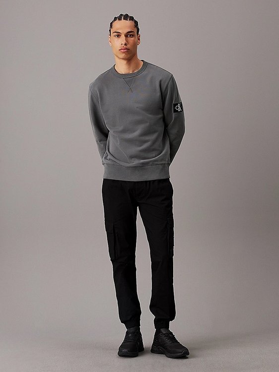 Luxusní Skinny Washed kalhoty, Černá barva, S, M, L, XL