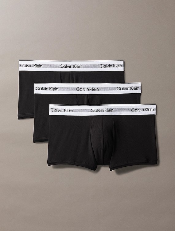 Calvin Klein Underwear – Modern Air boxery 3ks, Černá barva