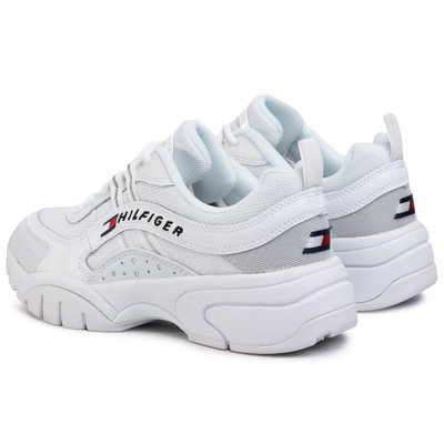 TH Sneakers – Tommy Hilfiger, Bílá barva Ženy