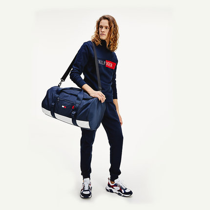 Módní TH Mikina Intarsia, Navy barva, 2020