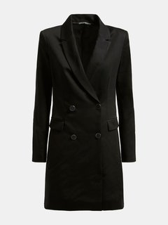 Guess, Černá barva Emmanuela šaty