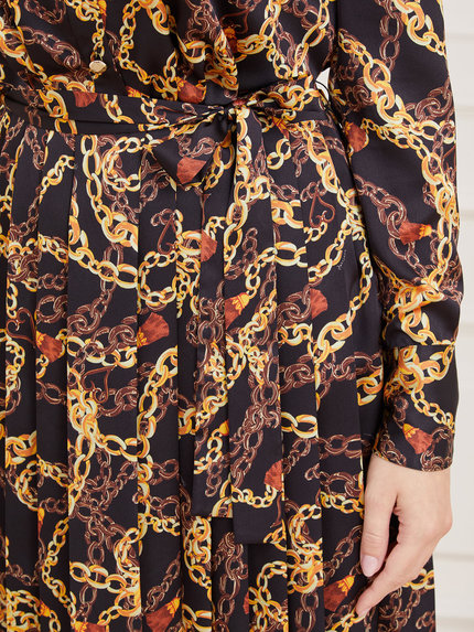 Marciano, Hnědá, Multi barva Dyane šaty