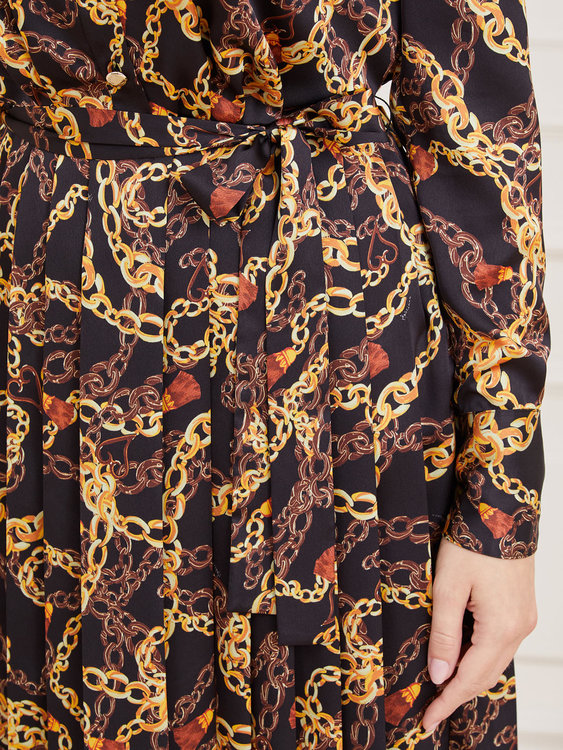 Marciano, Hnědá, Multi barva Dyane šaty