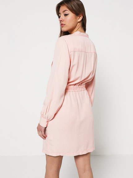 Luxusní Ellis šaty, Růžová barva, XS, S, M, L