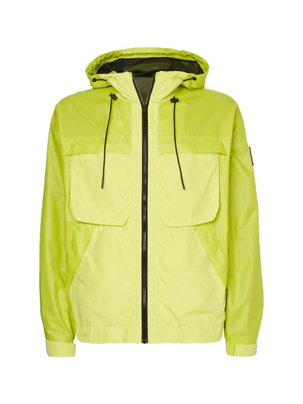 Calvin Klein Jeans, Lime, Neonová barva Perforated větrovka