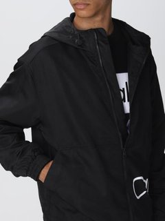 Luxusní Colorblock větrovka, Černá barva, S, M, L, XL, XXL