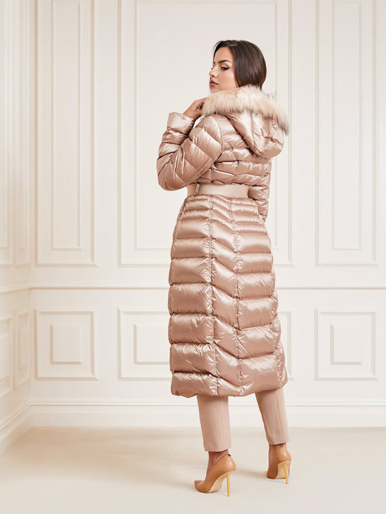 Chantal kabát – Marciano, Béžová barva Ženy