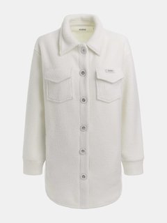 Charla košilová bunda Bílá barva Ženy