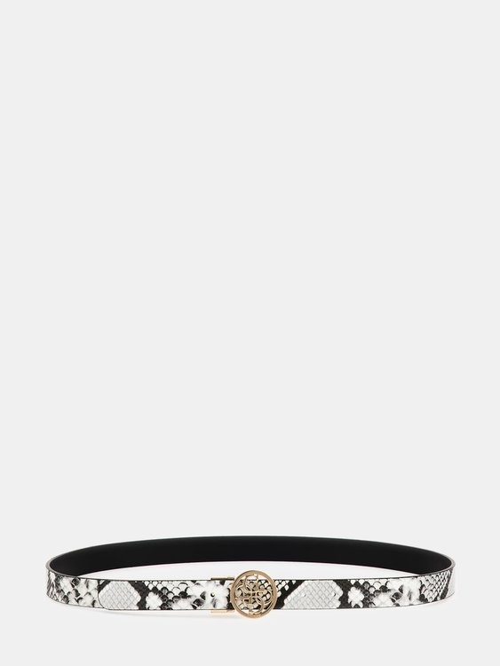 Katey pásek – GUESS, Bílá, Černá barva Ženy