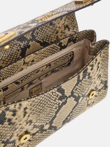 Módní Katey kabelka, Hnědá barva, 2023