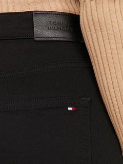 Slim Cigarettey jeans Černá barva Ženy