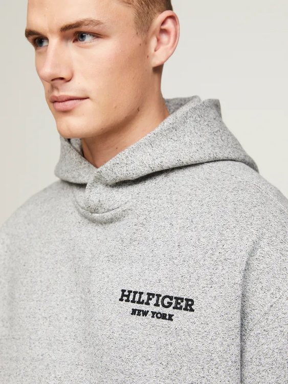 Monotype Mouline mikina – Tommy Hilfiger, Šedá barva Muži