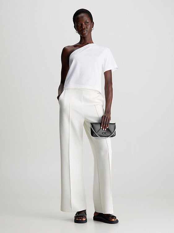 Módní Quilt crossbody, Černá barva, 2024