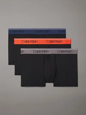 Calvin Klein Underwear – Micro Stretch boxery 3ks, Černá barva