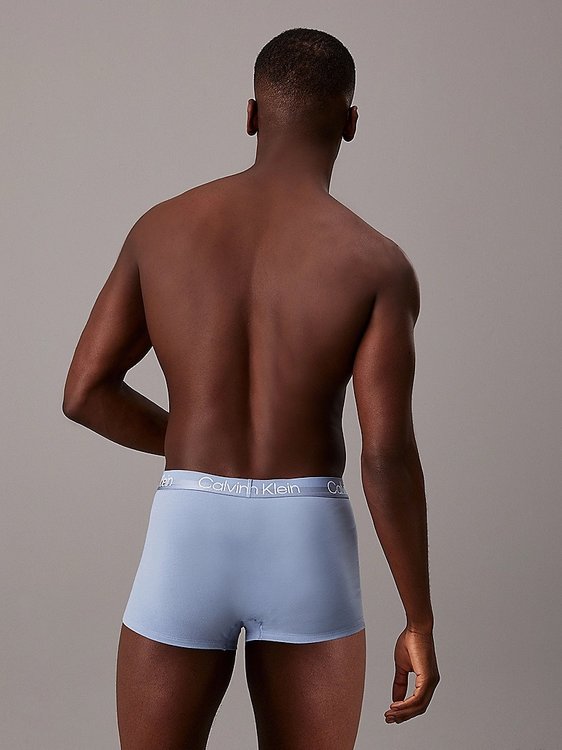 Módní Structure Cotton boxery 3ks, Bílá, Modrá, Šedá barva, 2024