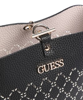 Luxusní Amara bucket crossbody, Černá barva, T/U/1