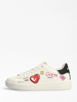 Rockie tenisky – Guess, Bílá barva Ženy