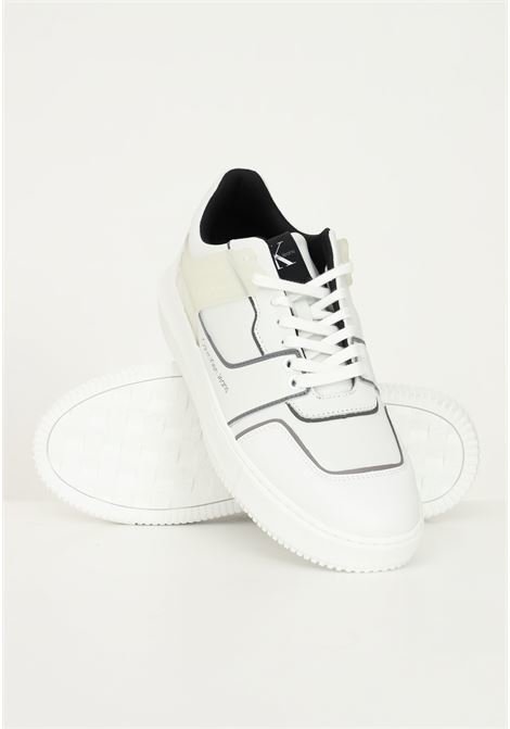 Chunky cupsole tenisky – Calvin Klein Jeans, Bílá barva Muži