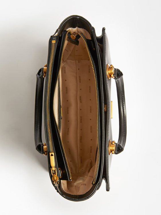 Módní Amantea Girlfriend kabelka, Černá barva, 2022