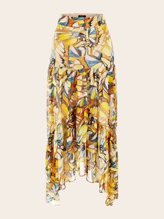 Luxusní Golden Wing sukně, Multi, Žlutá barva, 38, 40, 42, 44