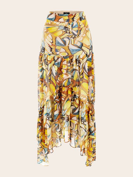 Luxusní Golden Wing sukně, Multi, Žlutá barva, 38, 40, 42, 44