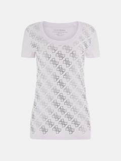 4G Allover triko Bílá barva Ženy