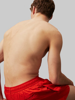 Calvin Klein Swimwear KM0KM01048-XNB plavky SHORT DRAWSTRING