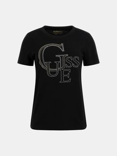 Studded triko Černá barva Ženy