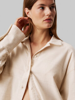 000QS7247E-QIH pj  top L/S BUTTON DOWN Ženy