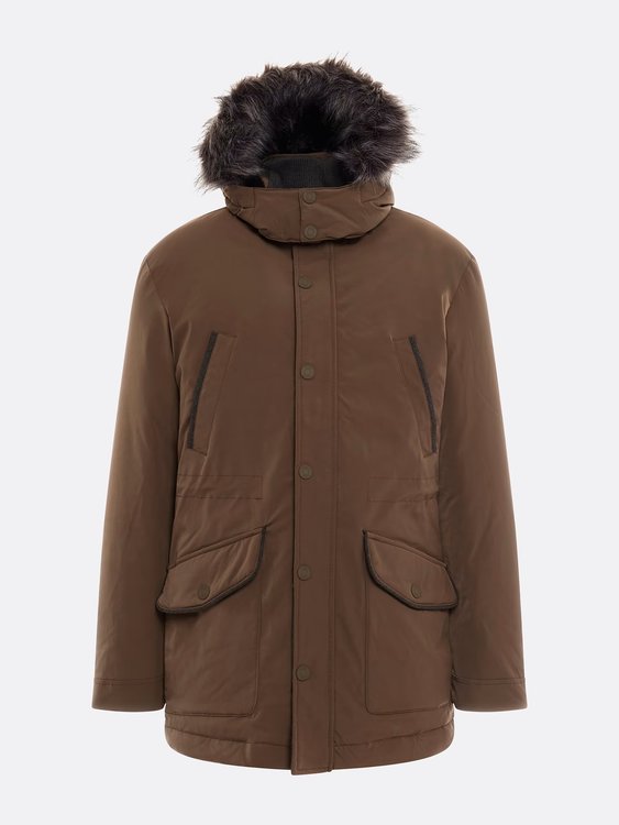 Luxusní Technical parka, Hnědá barva, M, L, XL