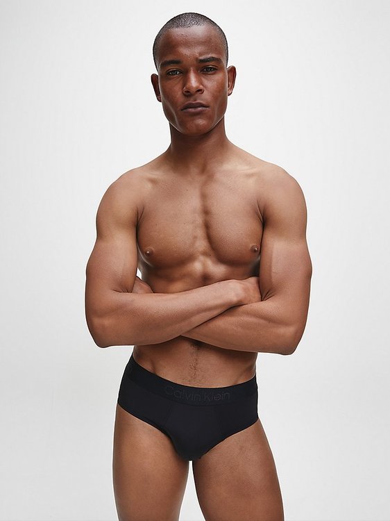 Slipy Ck Black – Calvin Klein Underwear, Černá barva Muži, Muži, Muži, Muži, Muži