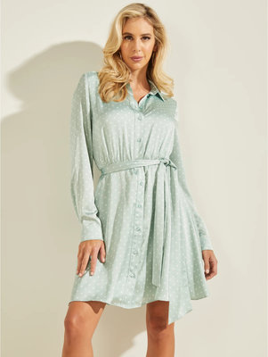 Módní Agata šaty, Tyrkysová barva, 2021