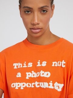 Not A Photo triko Oranžová barva Ženy