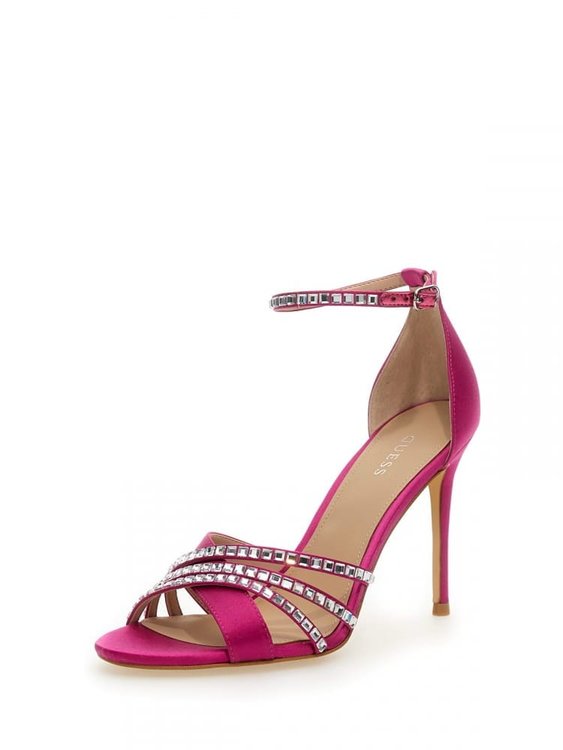 GUESS – Kadisha sandály, Růžová barva