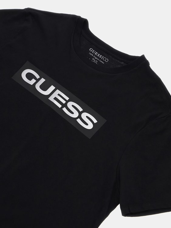 Luxusní Metallic Logo triko, Černá barva, S, M, L, XL, XXL