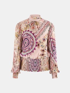 Monique halenka Růžová barva Ženy