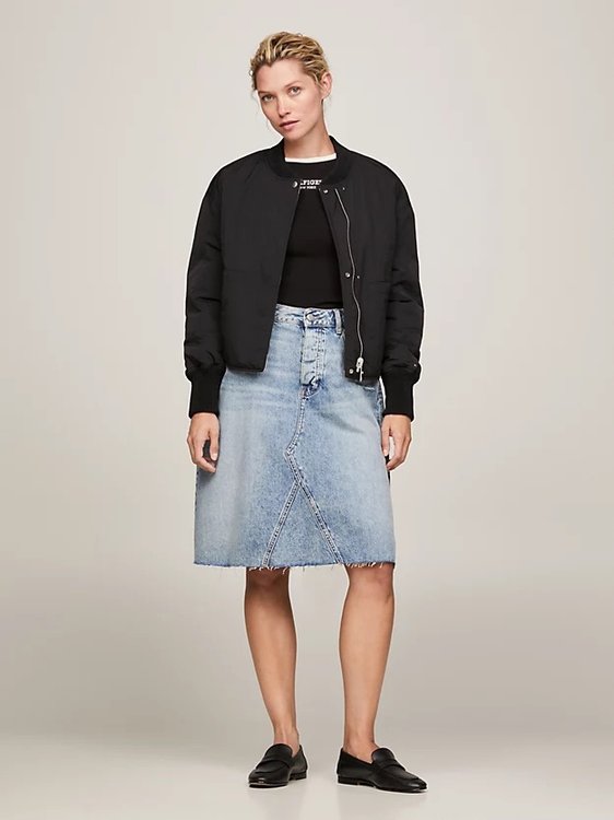 Reversible bomber – Tommy Hilfiger, Černá barva Ženy