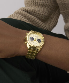 GUESS – Dawson hodinky, Zlatá barva 1