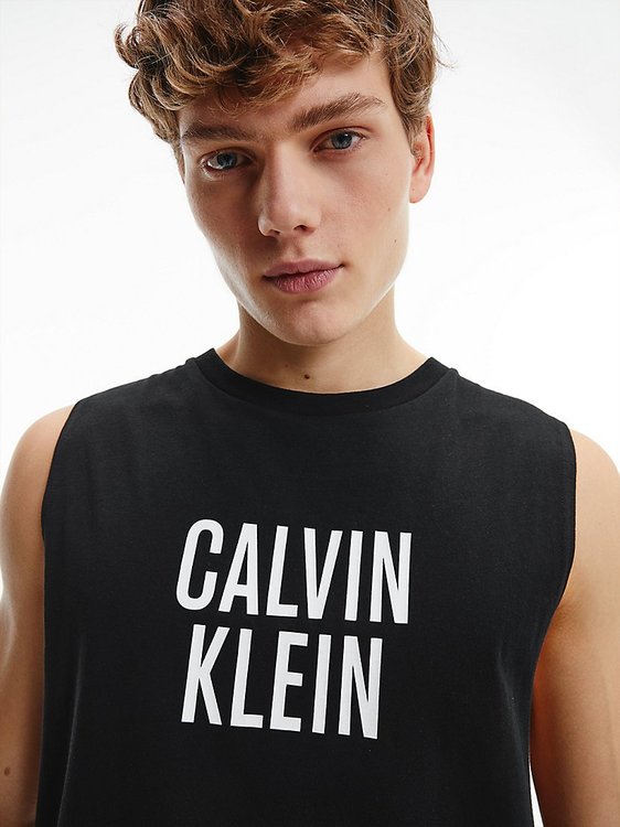 Luxusní KM0KM00751-BEH tílko RELAXED CREW TANK, S, M, L, XL