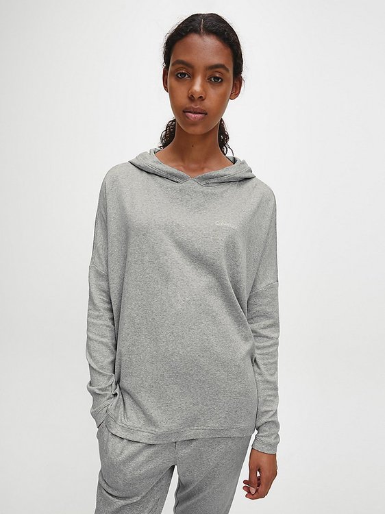 Calvin Klein Underwear – Mikina Form lounge, Šedá barva