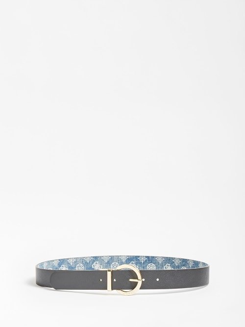 Luxusní Alby pásek, Černá, Modrá, Zlatá barva, S, M, L