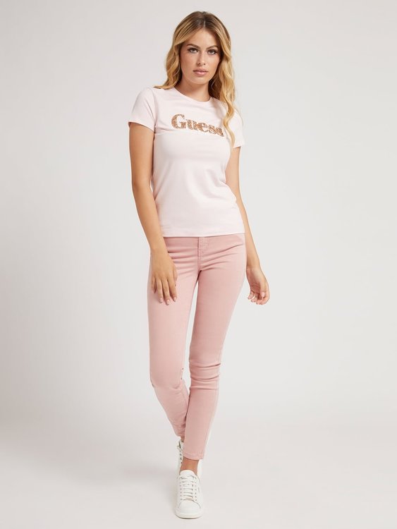 Módní Astrelle triko, Růžová barva, 2022