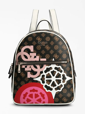 Vikky tote batoh – Guess, Hnědá barva Ženy