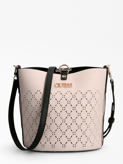 Módní Amara bucket crossbody, Černá barva, 2022 1