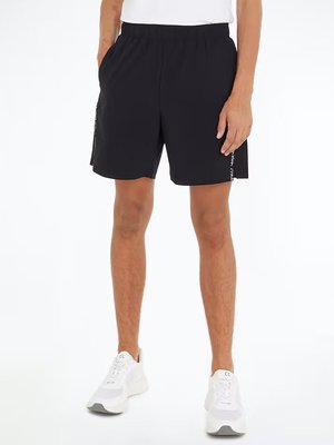 Calvin Klein Performance – Gym šortky, Černá barva
