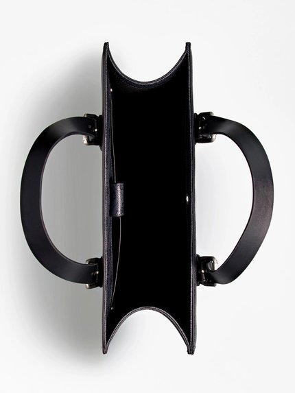 Módní Vezzola shopper, Černá barva, 2022