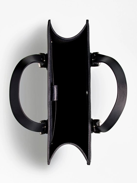 Módní Vezzola shopper, Černá barva, 2022